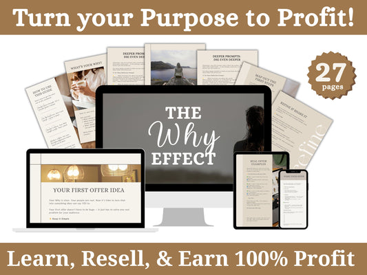 The Why Effect - Turn your Purpose into Profit